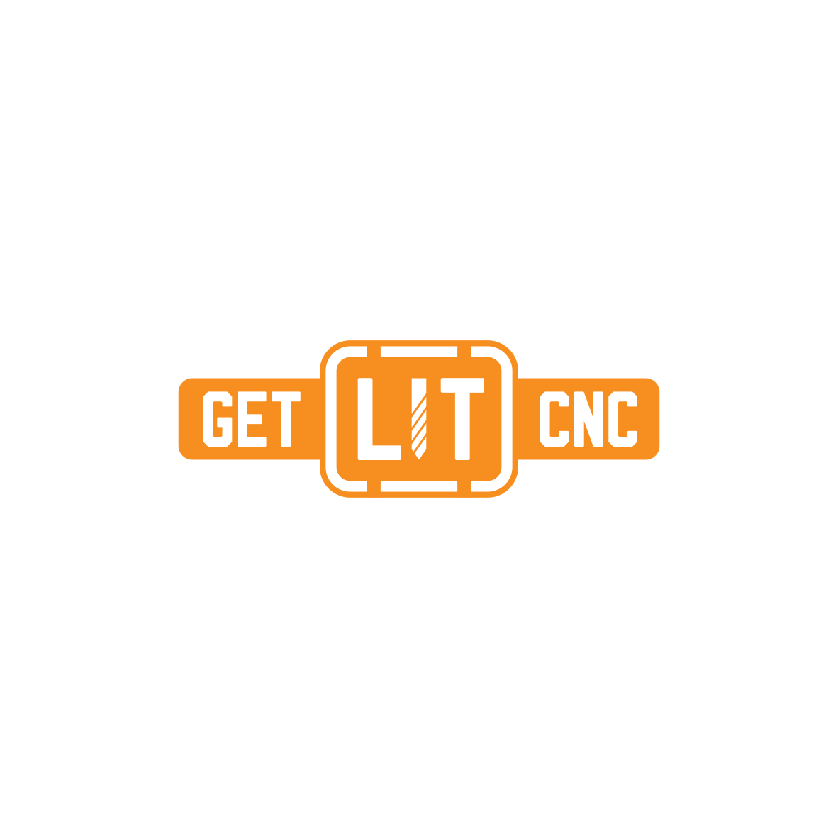 Logo Design by Yusak Lesmana for Get Lit CNC | Design #23881274
