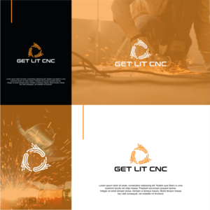 Design de Logo par Javier Ivan Zamorano pour Get Lit CNC | Design : #23840556