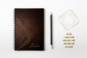 High value cover design for an A4 ideation pad. | Buchumschlag Design von banedsgn