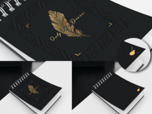 High value cover design for an A4 ideation pad. | Diseño de portada de libro por kaatem