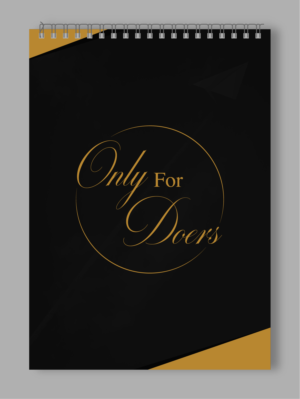 High value cover design for an A4 ideation pad. | Buchumschlag Design von Titan Solbiz