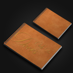 High value cover design for an A4 ideation pad. | Buchumschlag Design von OroojF