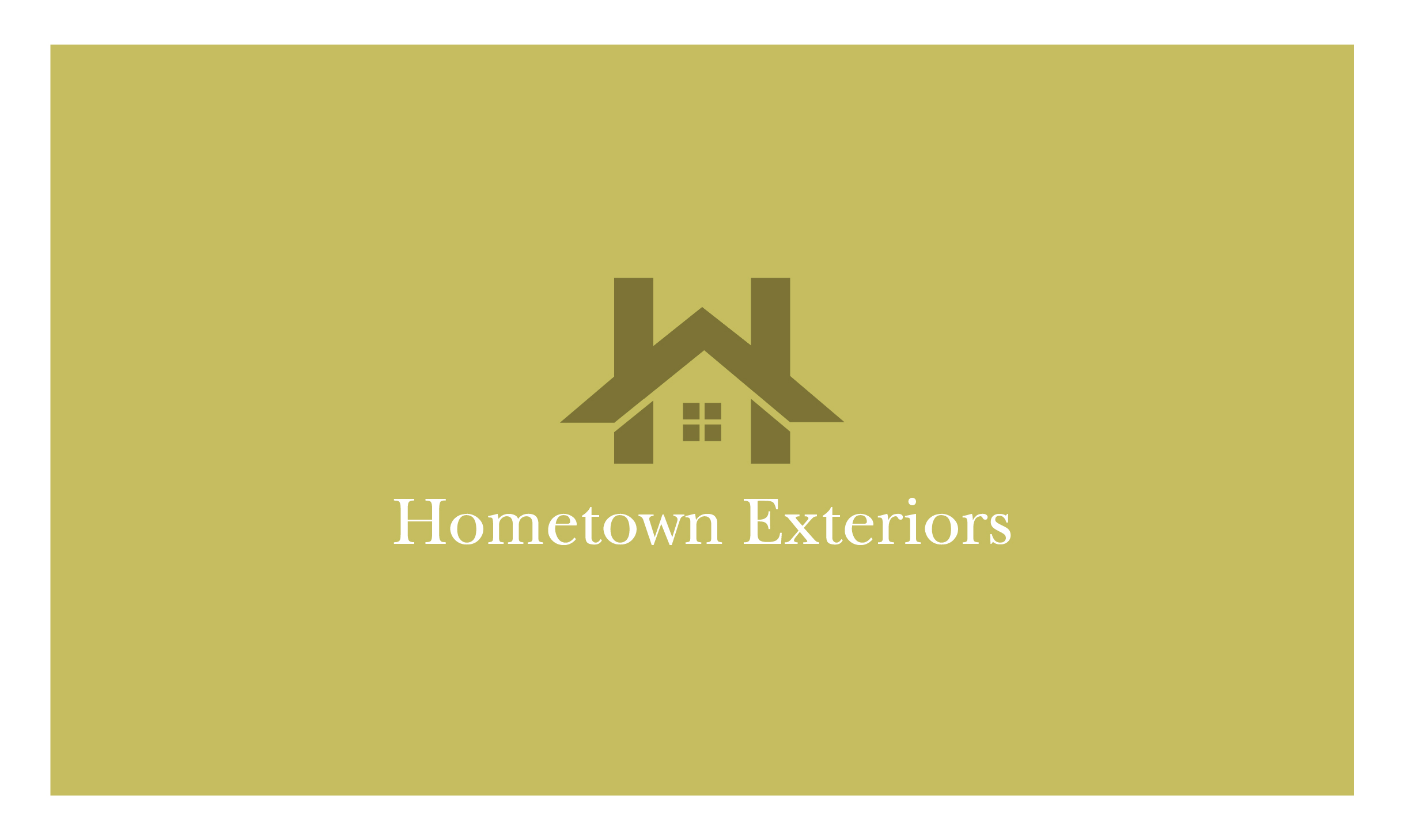 Logo Design by SUDHEESH KV for hometown exteriors | Design #23837567