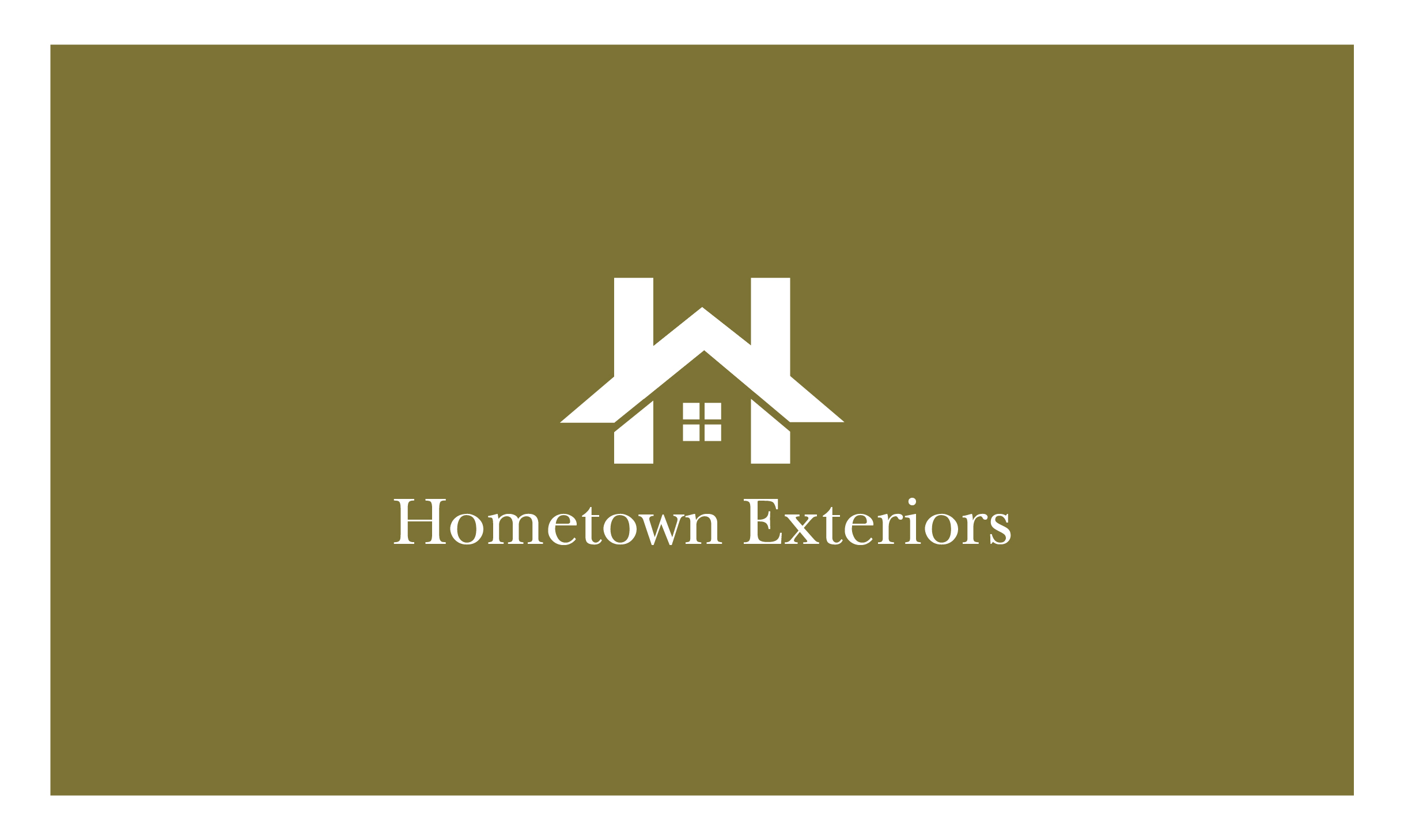 Logo Design by SUDHEESH KV for hometown exteriors | Design #23837568