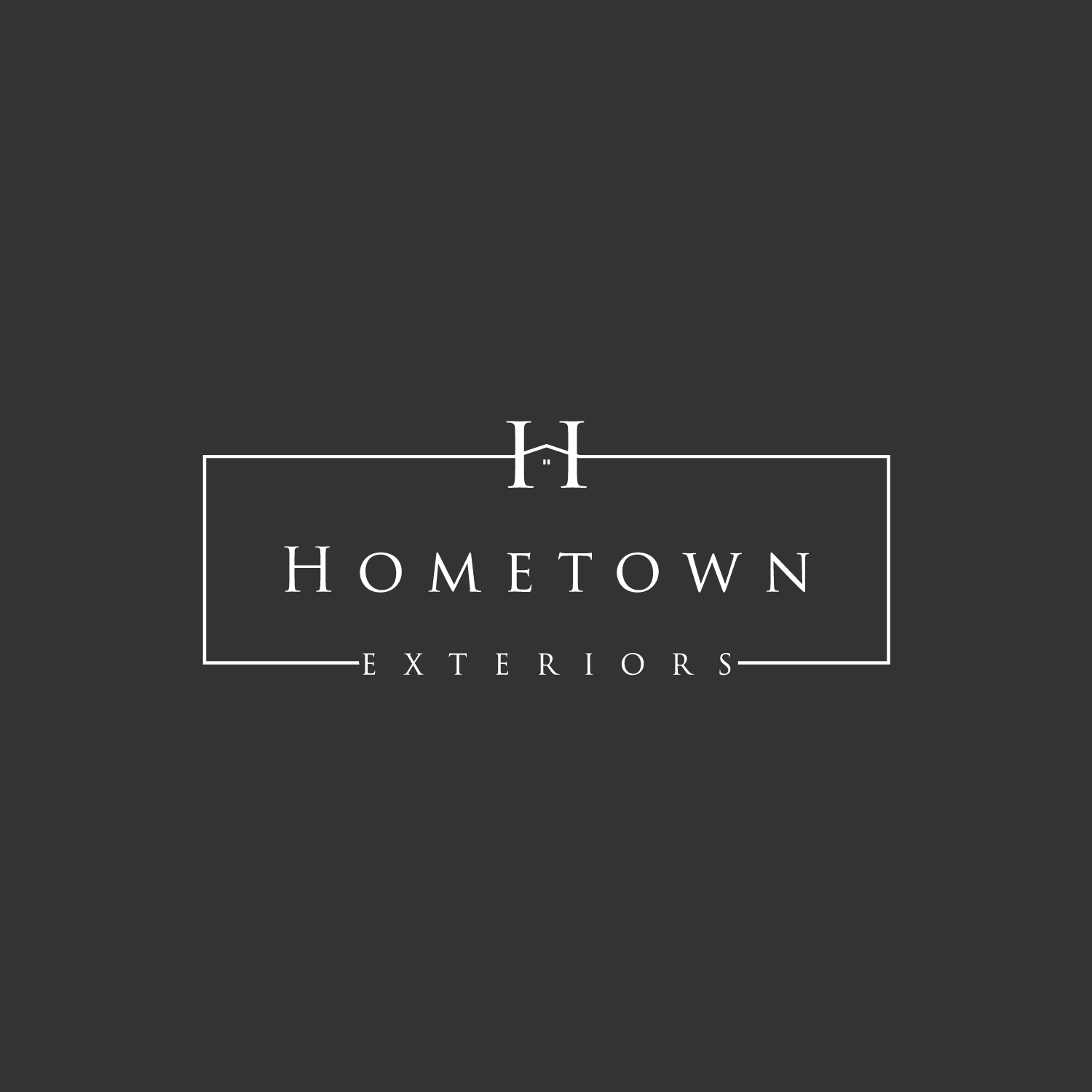 Logo Design by geni for hometown exteriors | Design #23835838