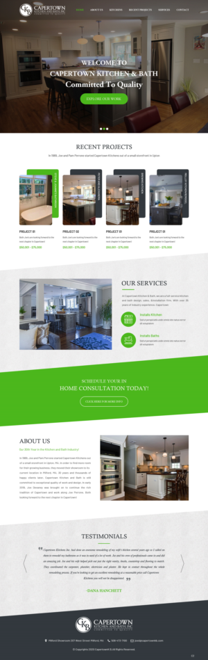 Web Design by pb for this project | Design #23848878