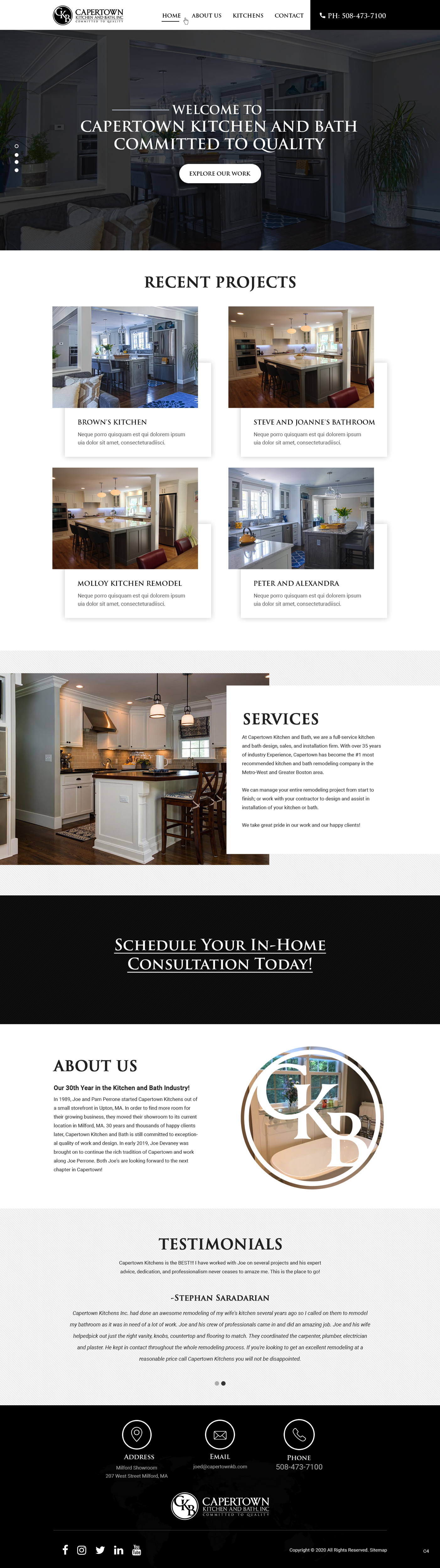 Web Design by pb for this project | Design #23848879