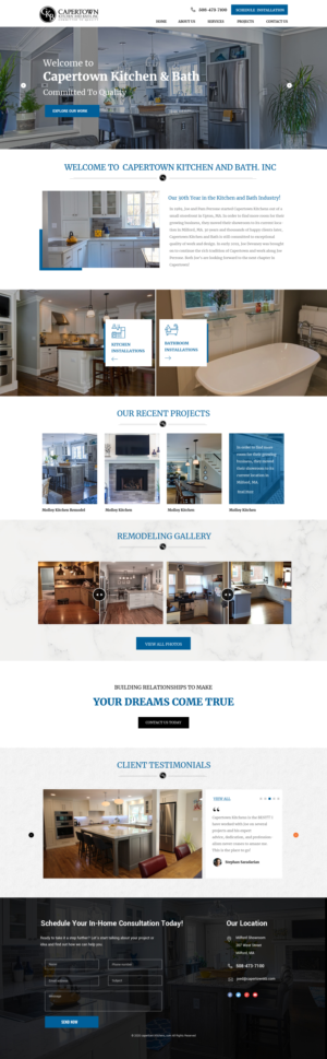 Web Design by Stranger Designer for this project | Design #23847501