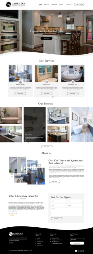 Web Design by bdesigner9 for this project | Design #23848109