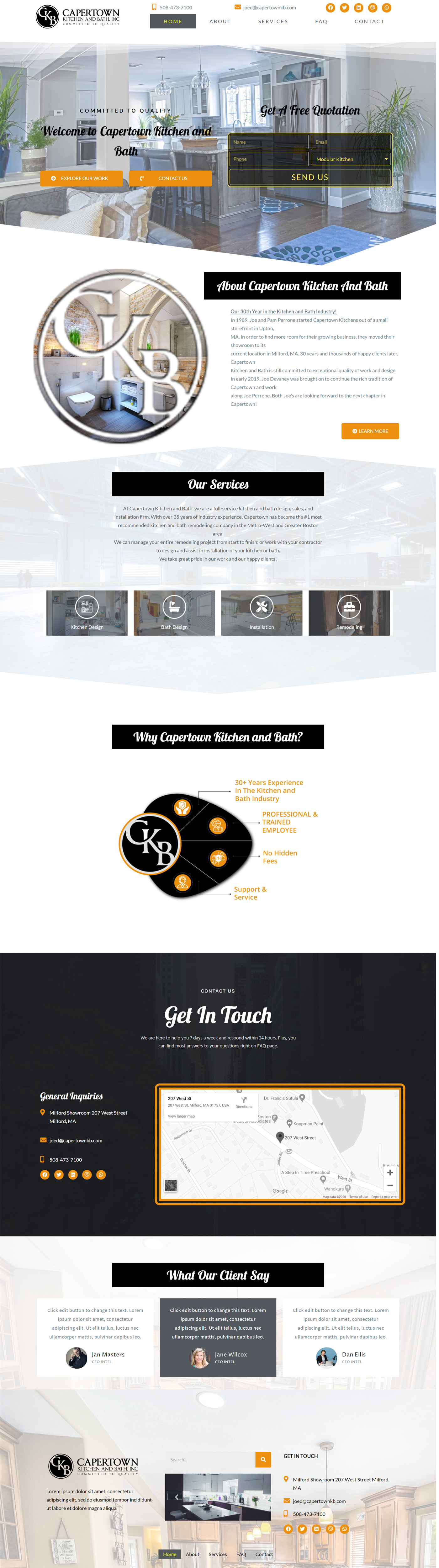 Web Design by JohnDigiTech for this project | Design #23843457