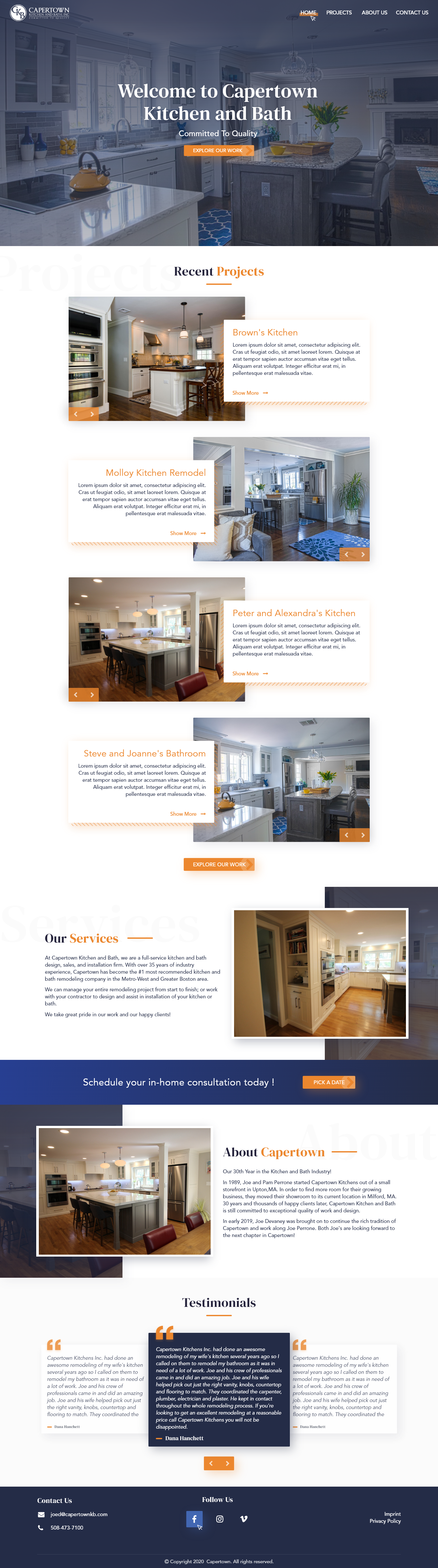 Web Design by ParimalBakrola for this project | Design #23840756