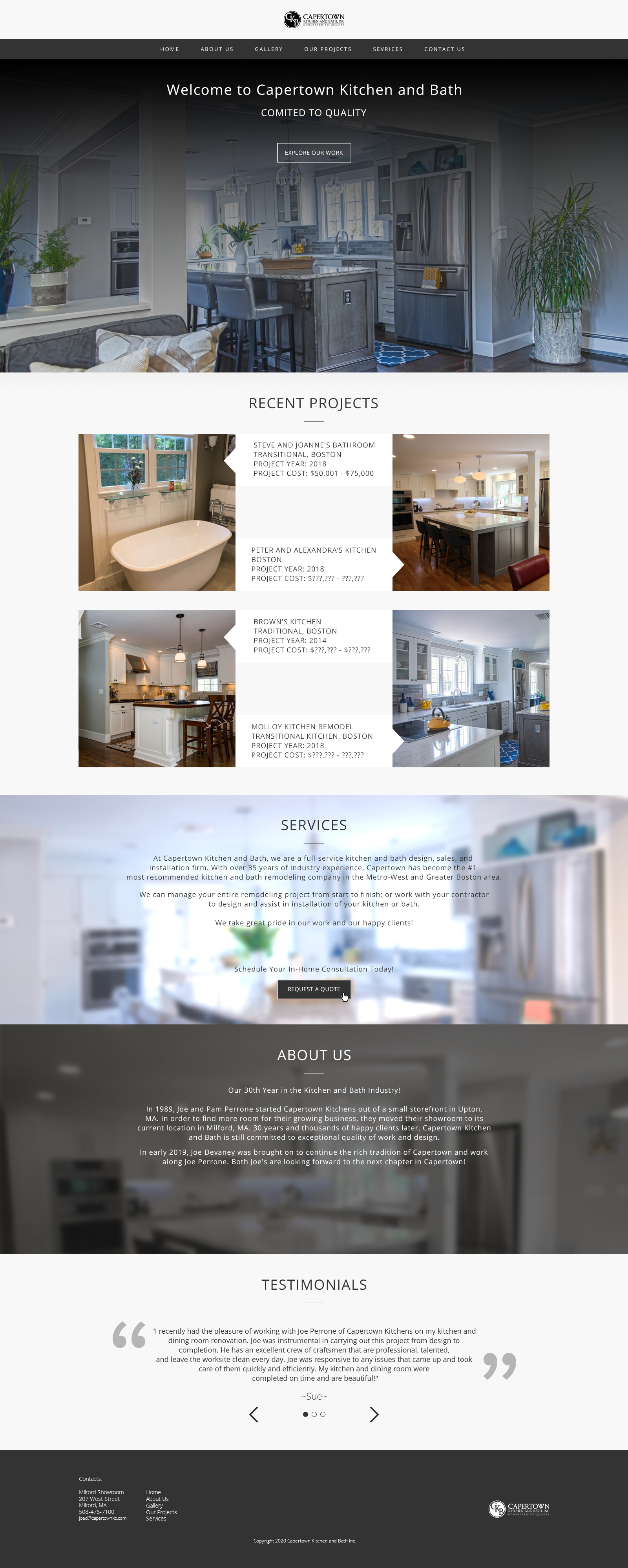 Web Design by Ziggy_G for this project | Design #23858592