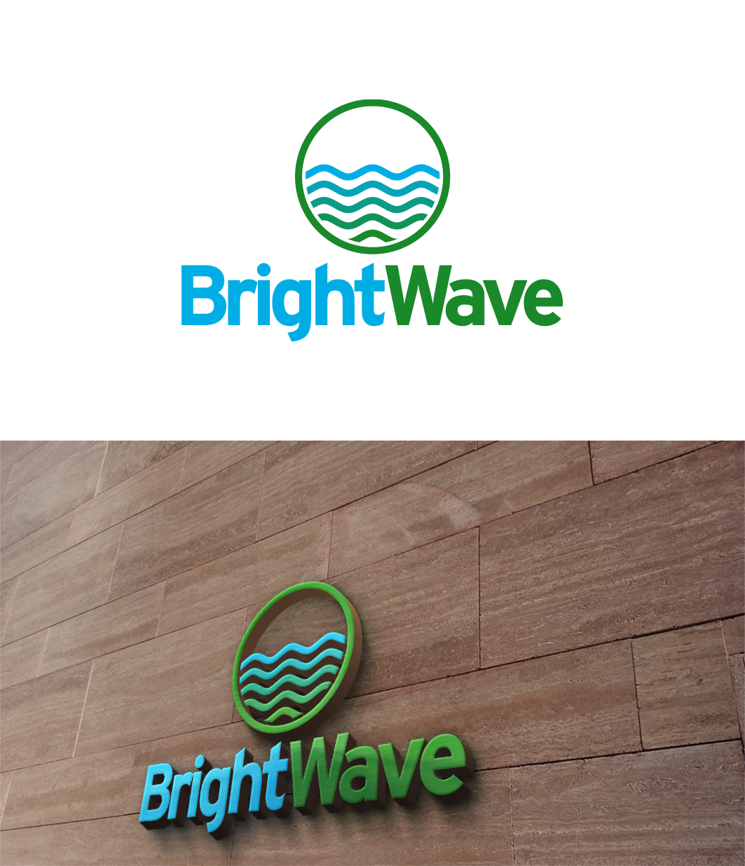 Logo Design by trufya for BrightWave | Design #23848103