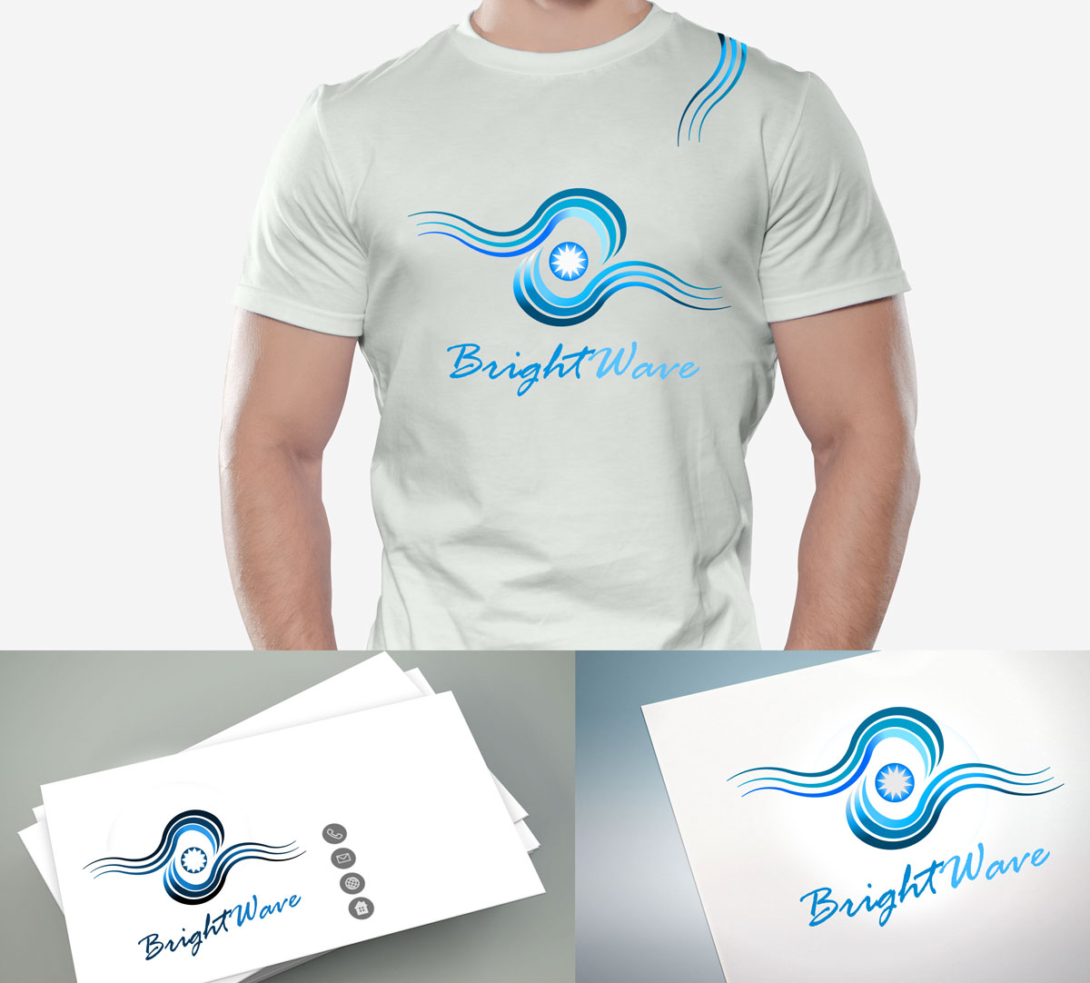 Logo Design by Wonderful design for BrightWave | Design #23838478