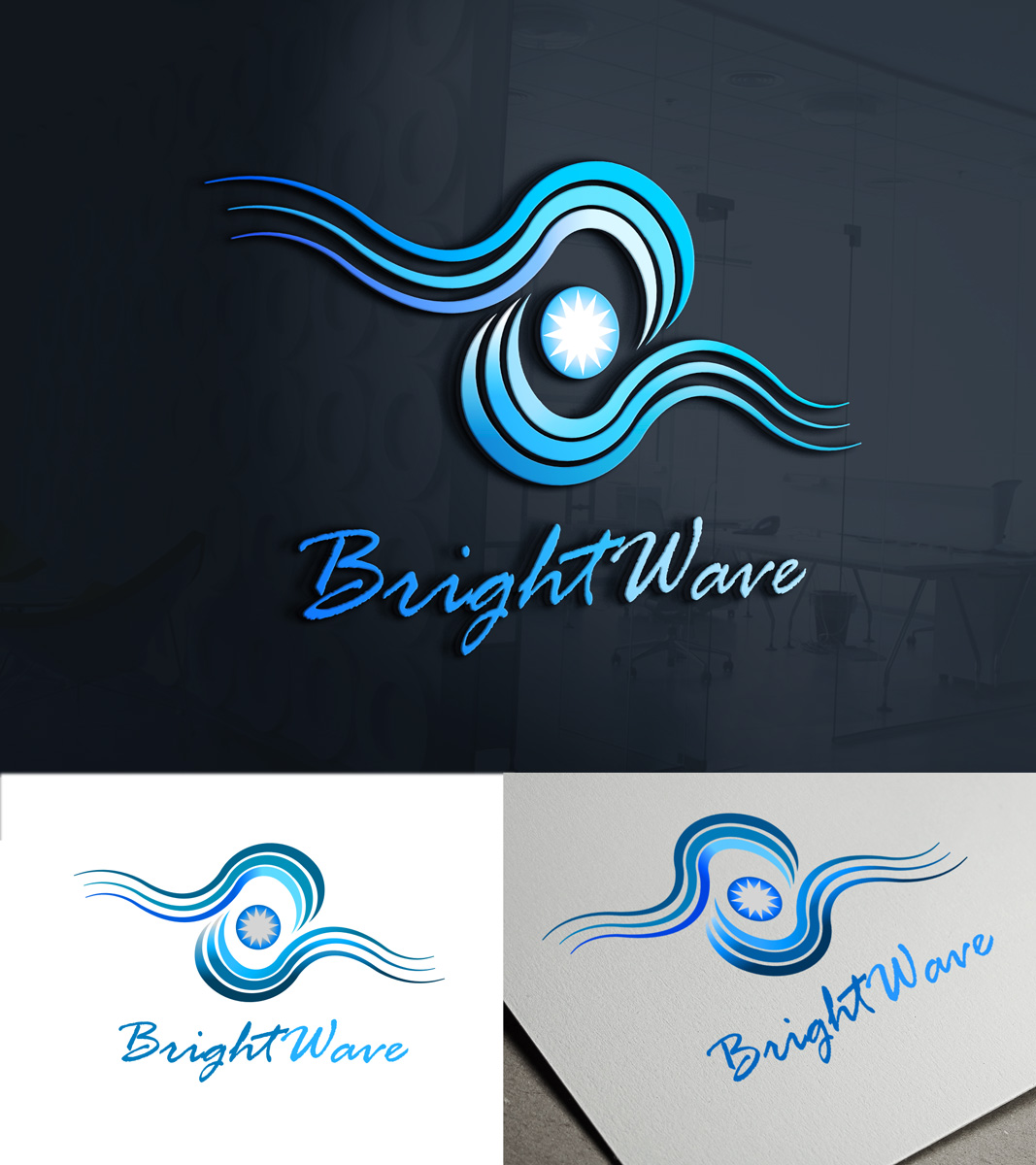 Logo Design by Wonderful design for BrightWave | Design #23838480