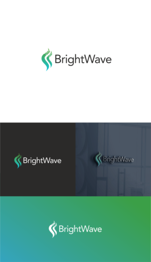 BrightWave | Logo Design by *mary