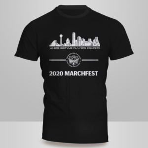 Marchfest 2020 Tournament T-Shirt | T-shirt Design by Kero