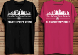 Marchfest 2020 Tournament T-Shirt | Diseño de Camiseta por creative gravity