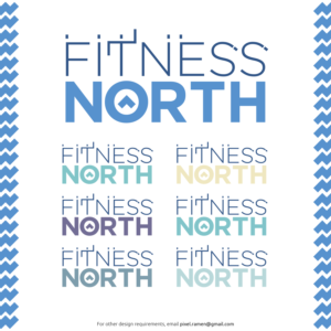 Fitness North  | Logo Design by Noche designs