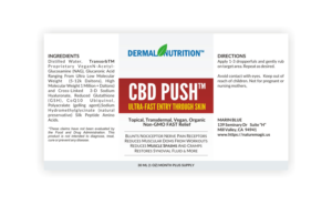 DERMAL CBD | Label Design by ammar_ed