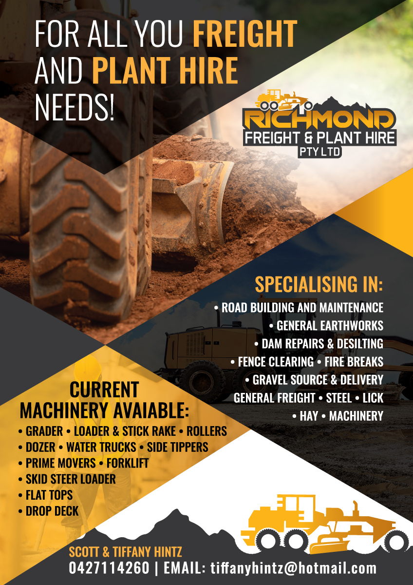 Flyer Design by Impressive Solutions for Richmond Freight & Plant Hire Pty Ltd  | Design #23859748