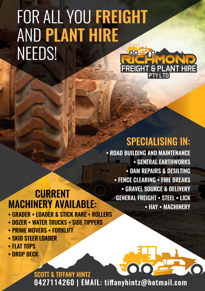 Flyer Design by Impressive Solutions for Richmond Freight & Plant Hire Pty Ltd  | Design #23881650