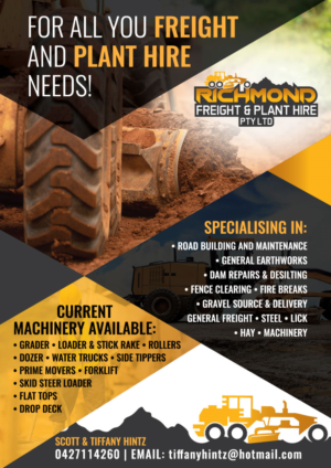 Flyer Design by Impressive Solutions for Richmond Freight & Plant Hire Pty Ltd  | Design: #23881650