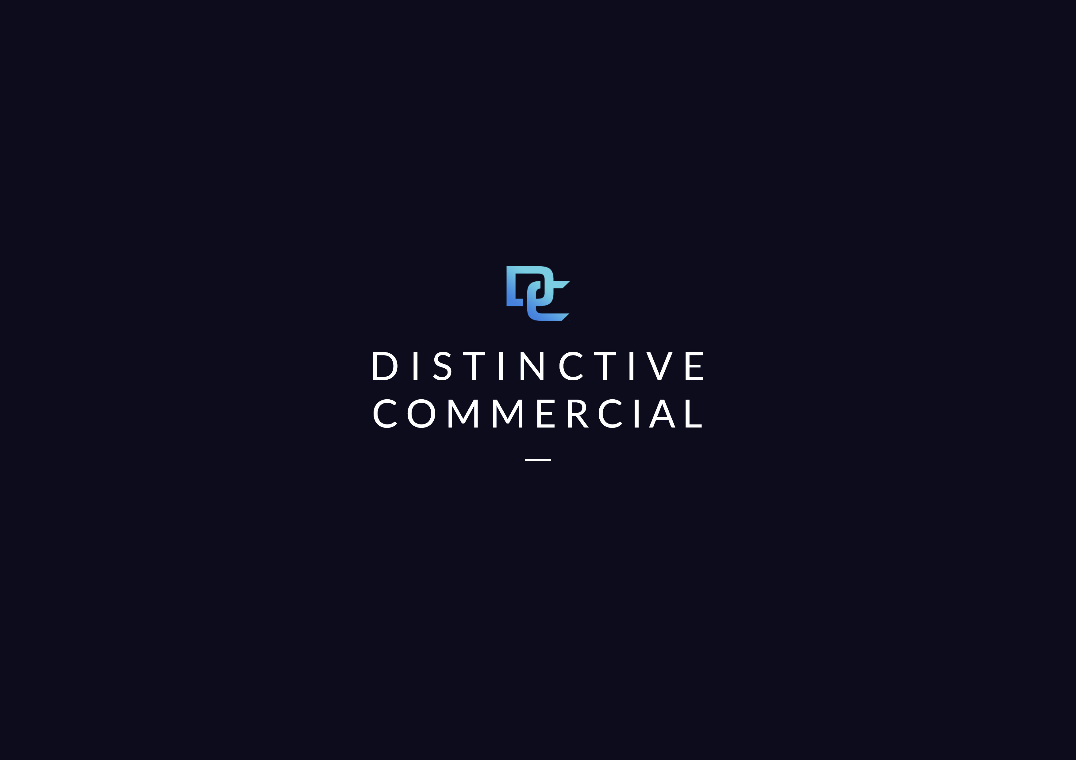 Diseño de Logo por christianpoetoe para Distinctive Commercial | Diseño #23839134