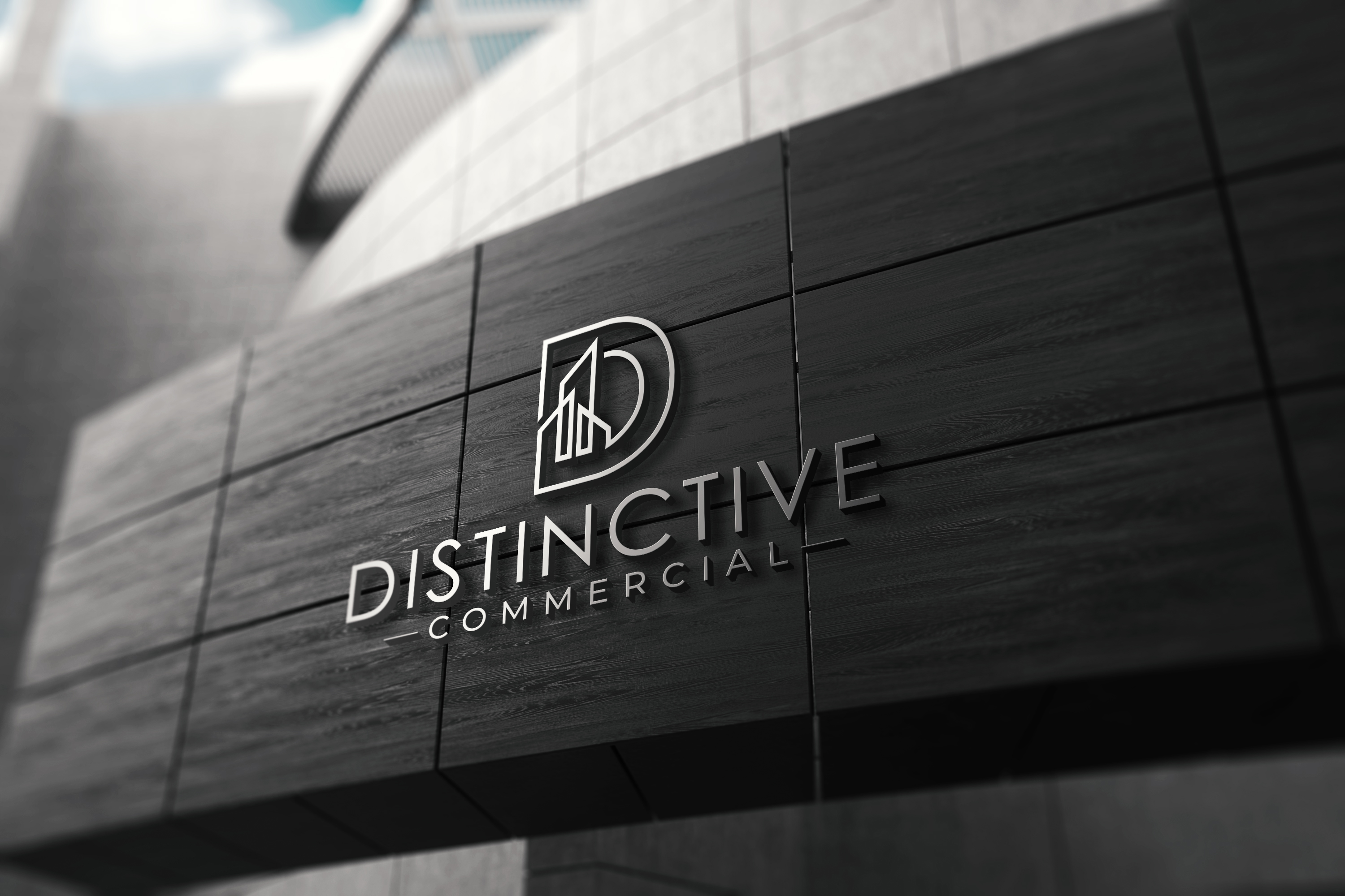 Logo-Design von Zybs Graphics für Distinctive Commercial | Design #23848507