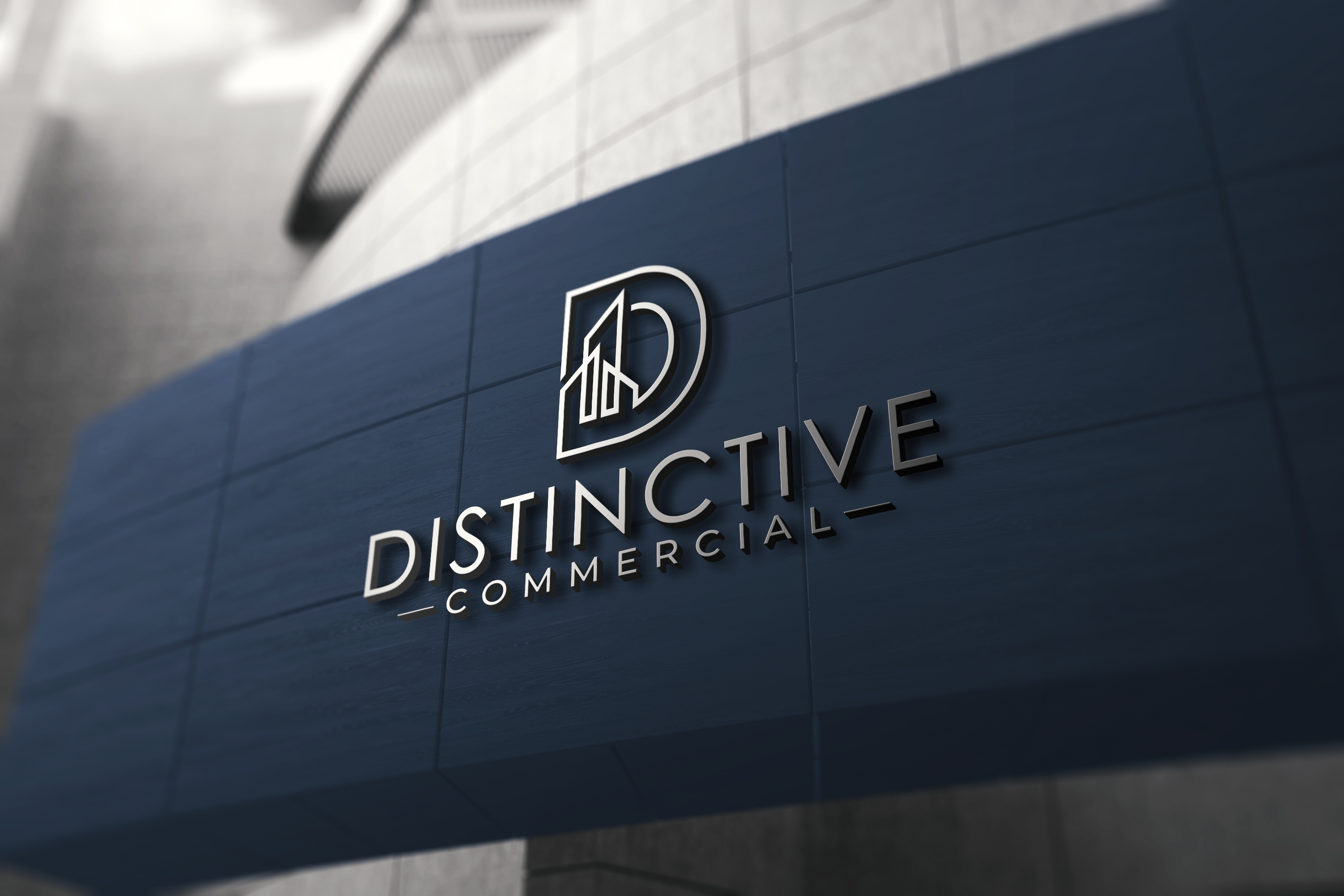 Diseño de Logo por Zybs Graphics para Distinctive Commercial | Diseño #23856549
