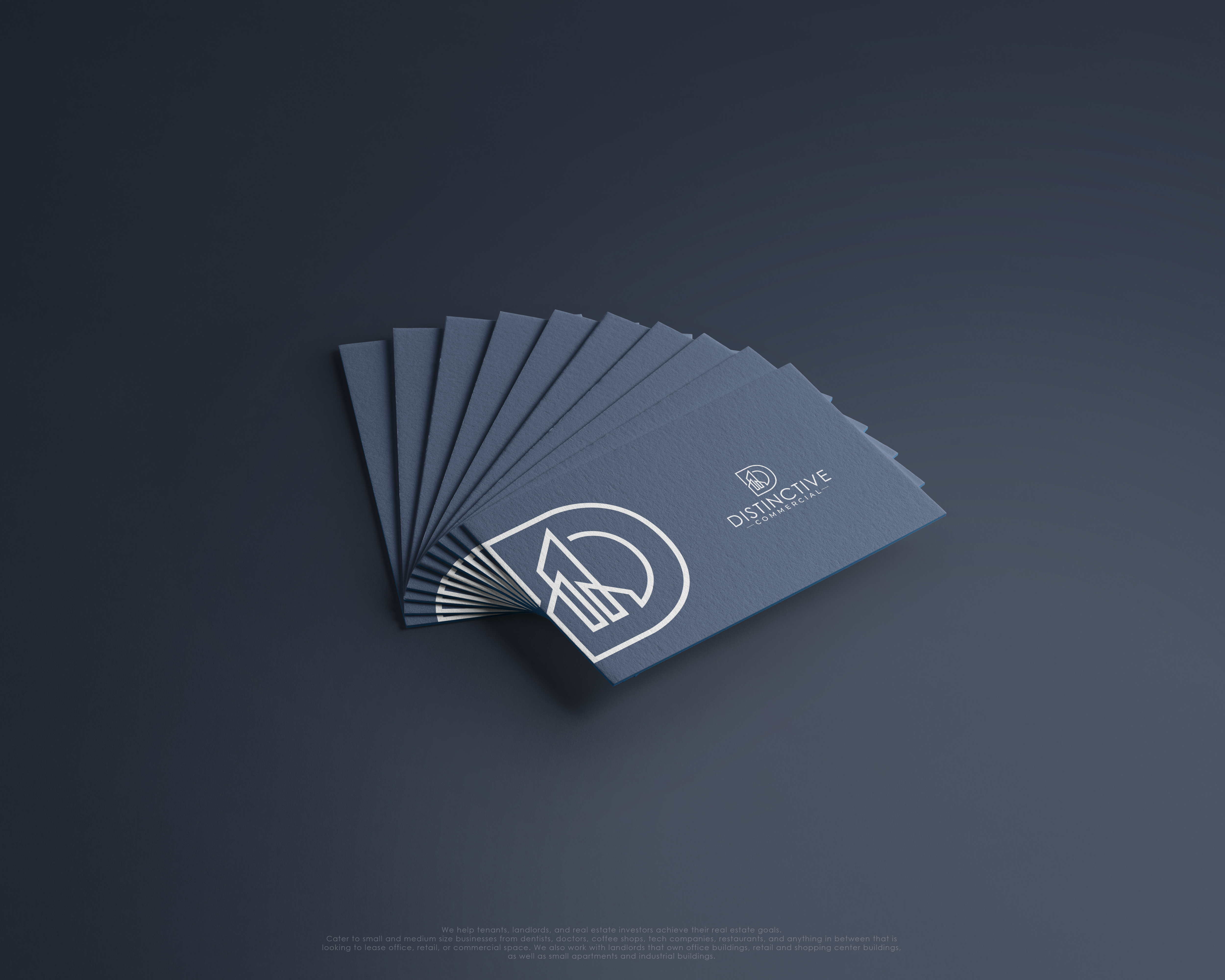 Diseño de Logo por Zybs Graphics para Distinctive Commercial | Diseño #23856550