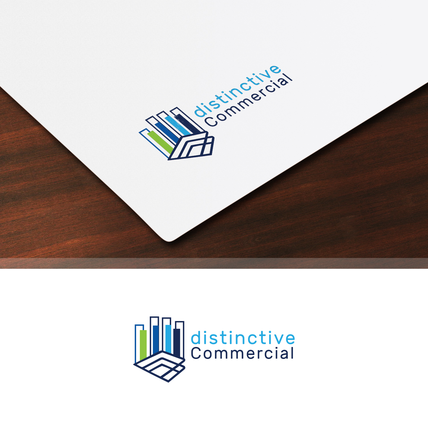 Logo-Design von Maxo-Biz für Distinctive Commercial | Design #23846549