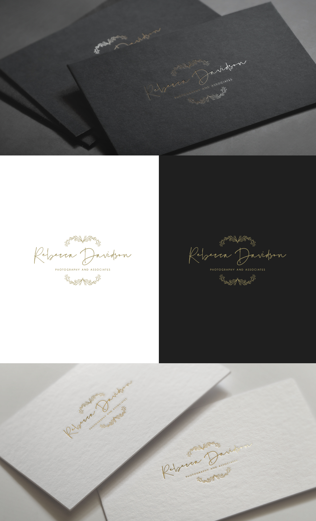 Logo Design by GLDesigns for Rebecca Davidson Photography | Design #23841504