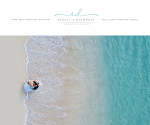 Logo-Design von MAY Graphics für Rebecca Davidson Photography | Design: #24197685