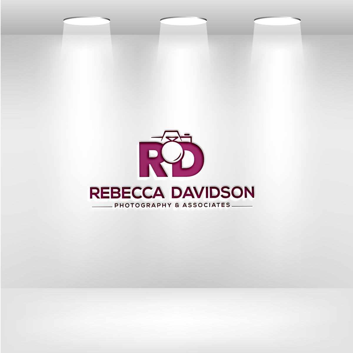 Logo Design by Pen Tool for Rebecca Davidson Photography | Design #23874794