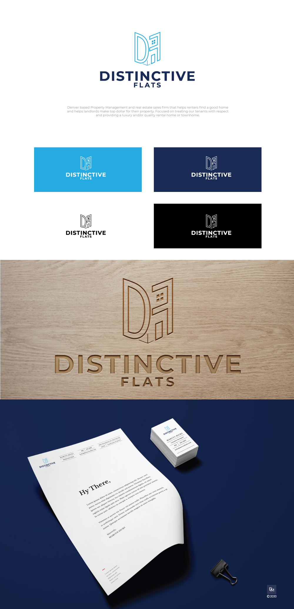 Logo Design by DiMartero for Distinctive Commercial | Design #23837961