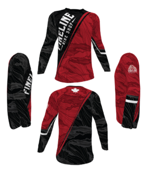 Cycling jersey - mountain bike, enduro  | Diseño de Camiseta por Taho Design