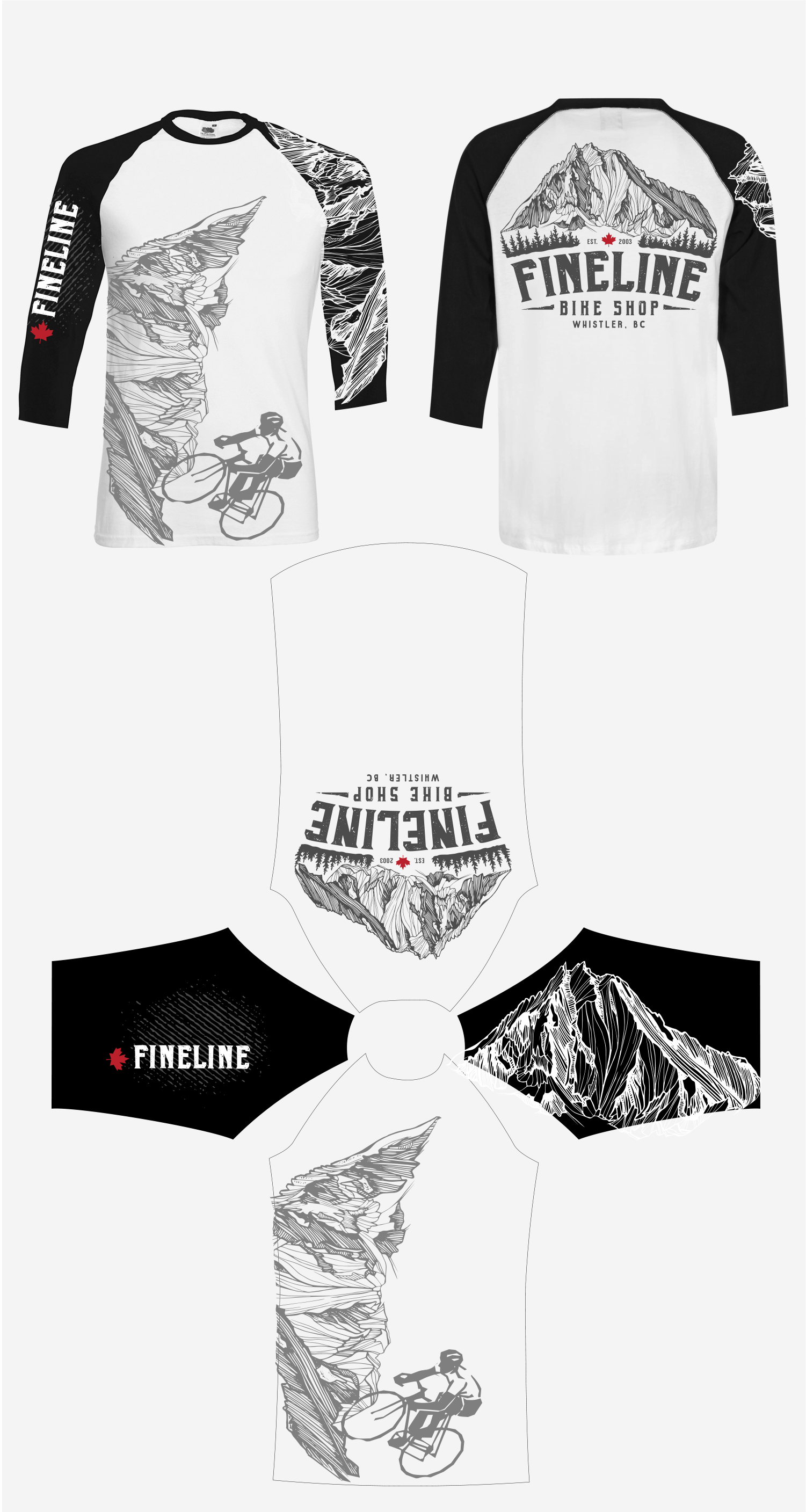 Design de T-shirt par elveneclipse pour Fineline Bike Shop | Design #23868720