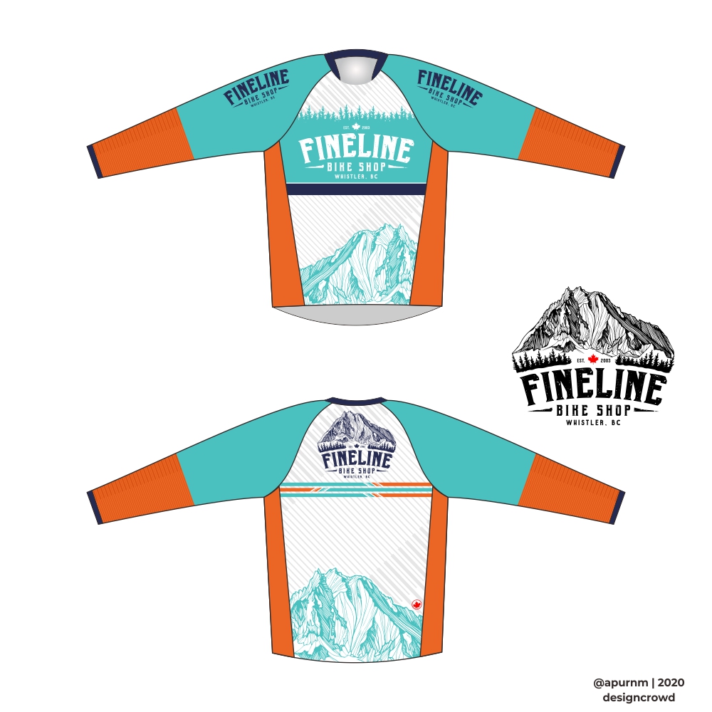 Design de T-shirt par purnama pour Fineline Bike Shop | Design #23914720