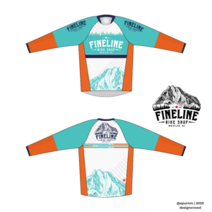 T-Shirt-Design von purnama für Fineline Bike Shop | Design: #23914720