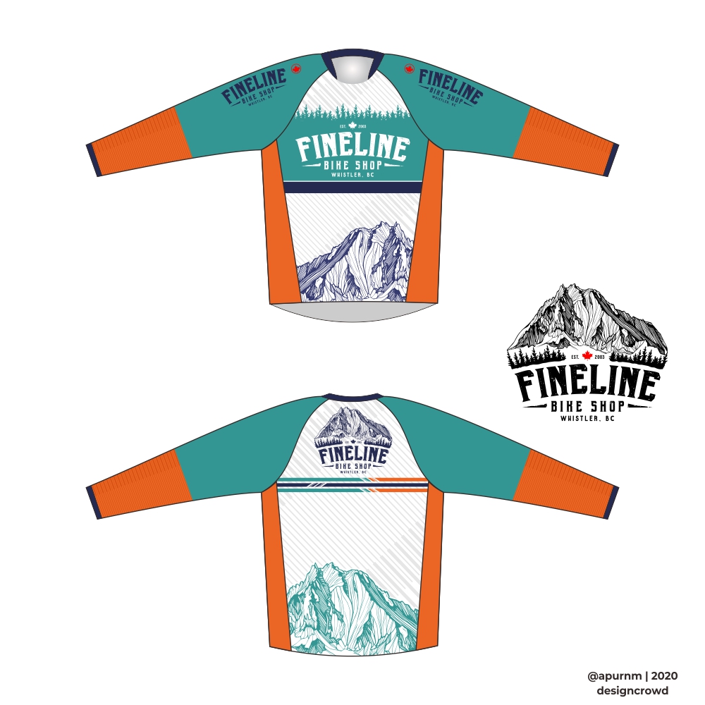 Design de T-shirt par purnama pour Fineline Bike Shop | Design #23921262