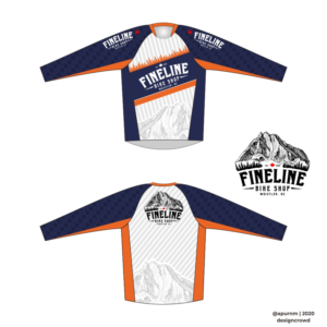 T-Shirt-Design von purnama für Fineline Bike Shop | Design: #23921264