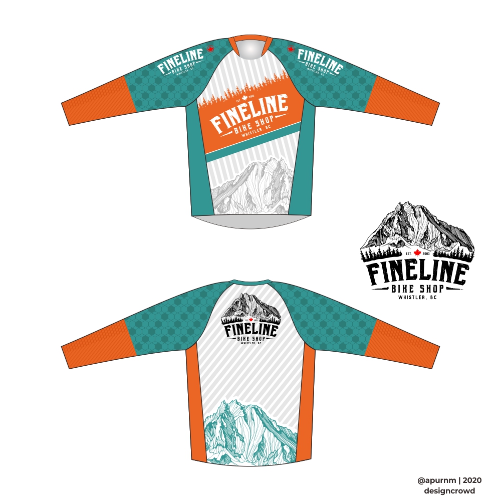 T-shirt Design by purnama for Fineline Bike Shop | Design #23921265