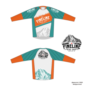 T-Shirt-Design von purnama für Fineline Bike Shop | Design: #23921265