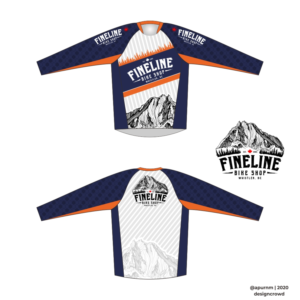 T-Shirt-Design von purnama für Fineline Bike Shop | Design: #23930038