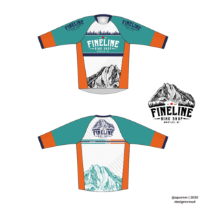 T-Shirt-Design von purnama für Fineline Bike Shop | Design: #23939405