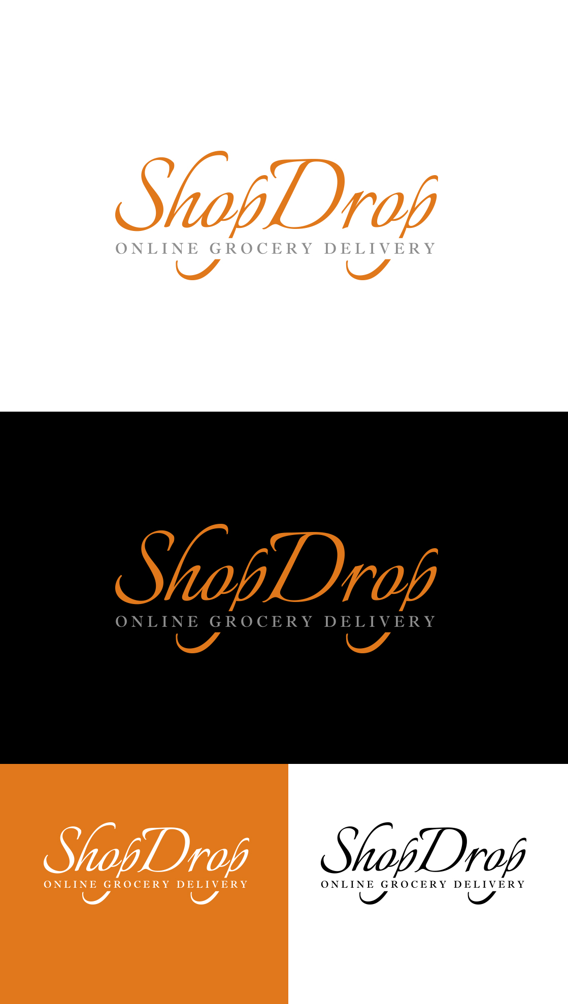 Logo Design by Mustakim for ShopDrop | Design #23862617