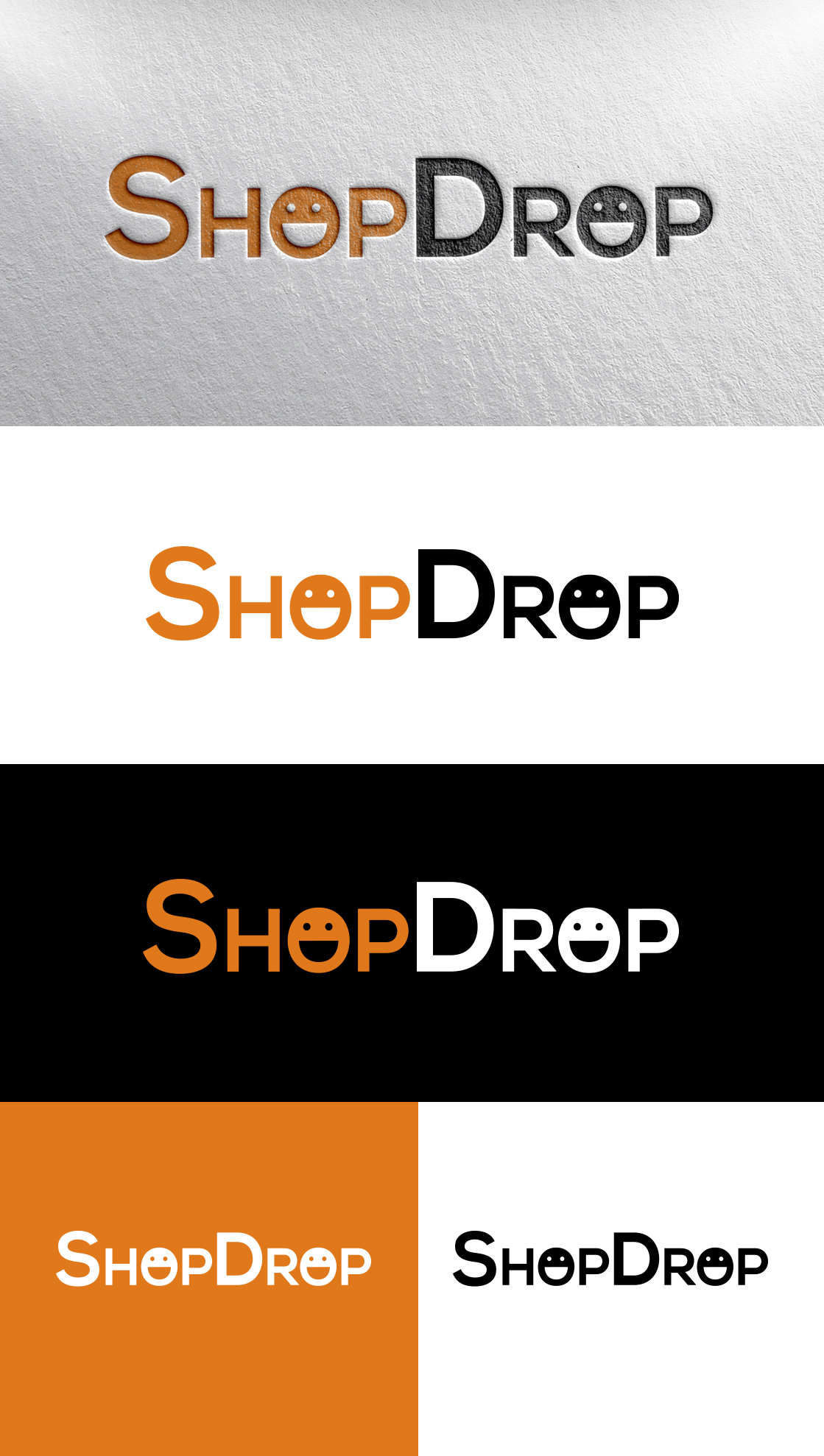 Logo Design by Mustakim for ShopDrop | Design #23862676