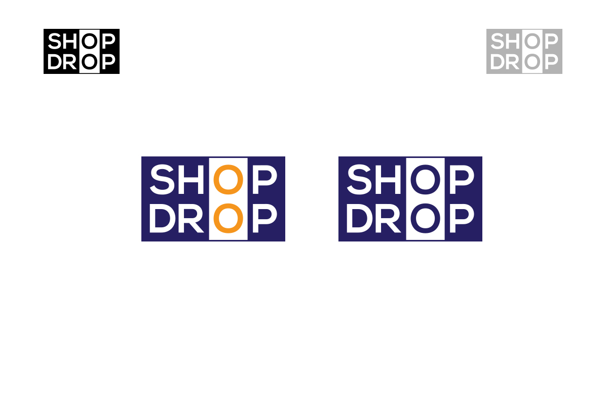 Logo Design by Mustakim for ShopDrop | Design #23878769
