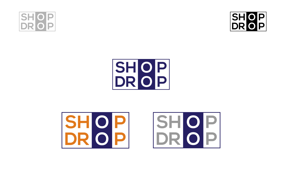 Logo Design by Mustakim for ShopDrop | Design #23878864